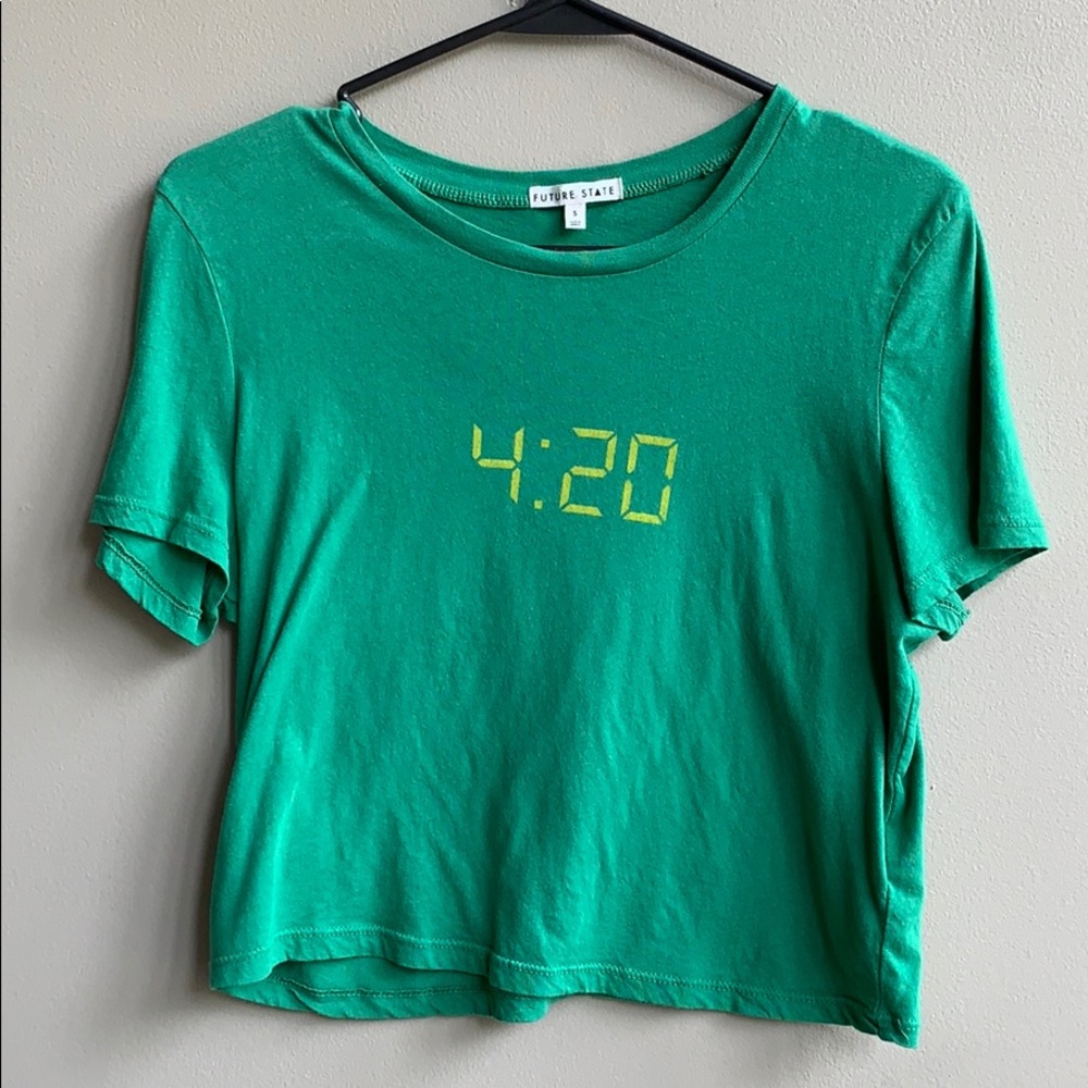 420 Cropped T Shirt